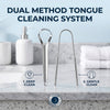 Dual-Method Tongue Cleaning System